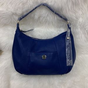 Isaac Mizrahi 100% Genuine Leather Shoulder Bag